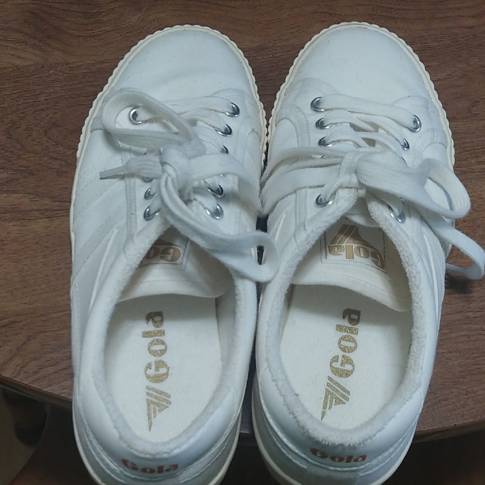 Gola White Athletic Shoes